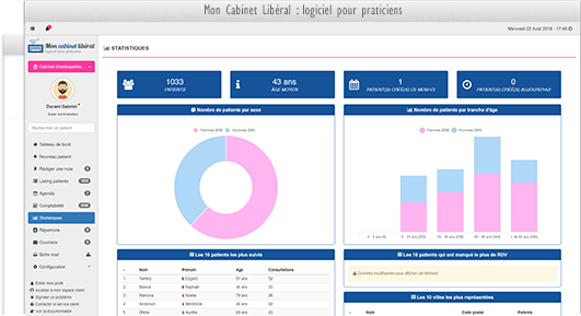 Webosteo : logiciel de gestion de cabinet d'ostéopathe